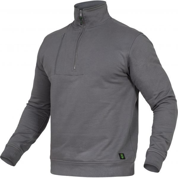 Leibwächter® FlexLine Zip-Sweater Grau