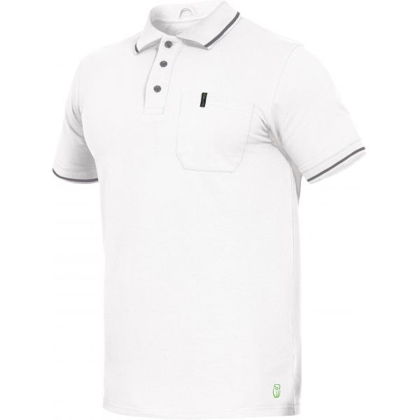 Leibwächter® FlexLine Polo-Shirt Weiß