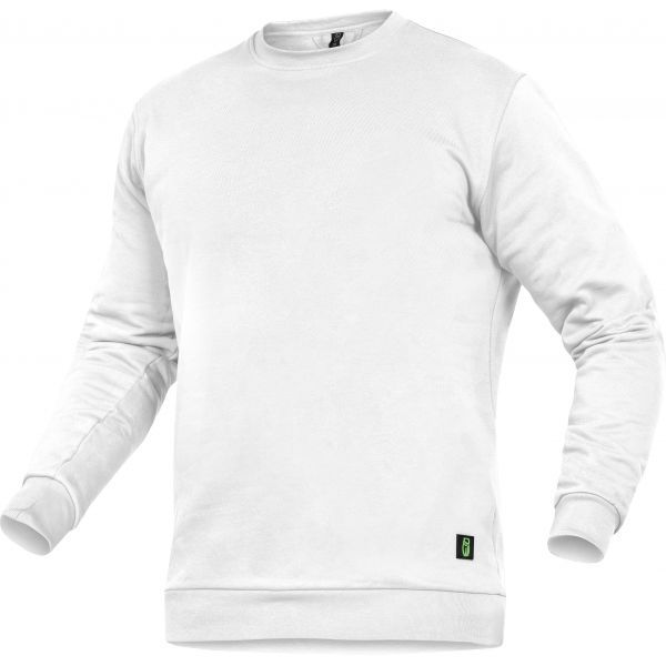 Leibwächter® ClassicLine Rundhals Sweater Weiß