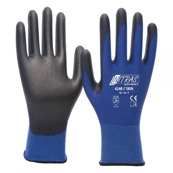 Nitras® 6240 Skin PU Handschuhe