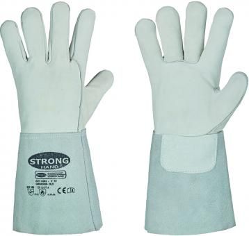 1-240 Paar STRONG HAND® S 53 Rindspaltleder-Handschuhe für Schweißer 